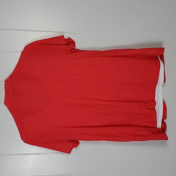 Set Of 2 White Stag Blue Open Flowy Top & Red Open Flowy Light Top Wmns … - Picture 10 of 16